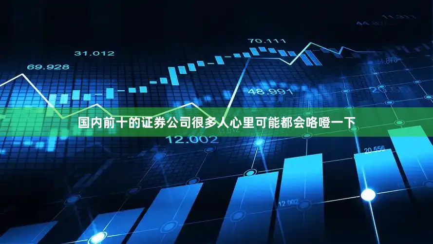 国内前十的证券公司很多人心里可能都会咯噔一下
