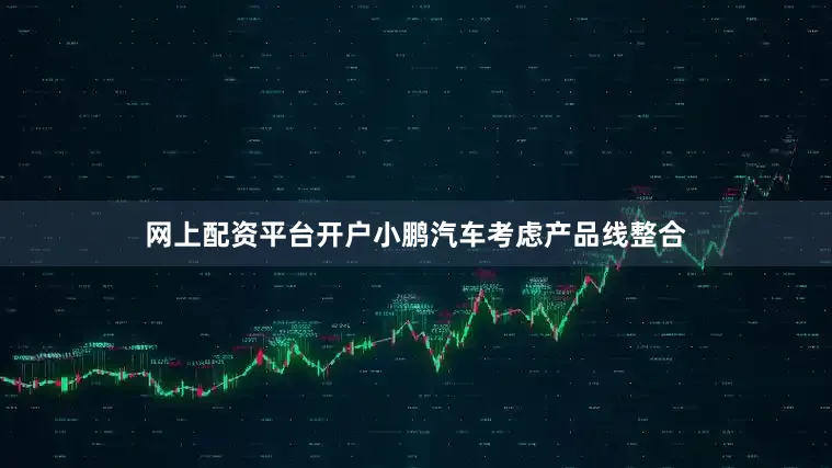 网上配资平台开户小鹏汽车考虑产品线整合