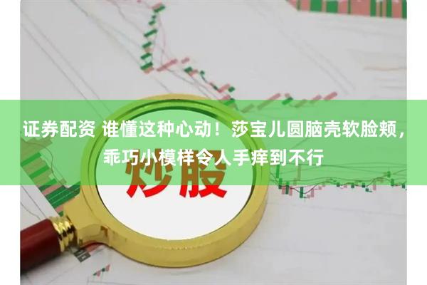 证券配资 谁懂这种心动！莎宝儿圆脑壳软脸颊，乖巧小模样令人手痒到不行
